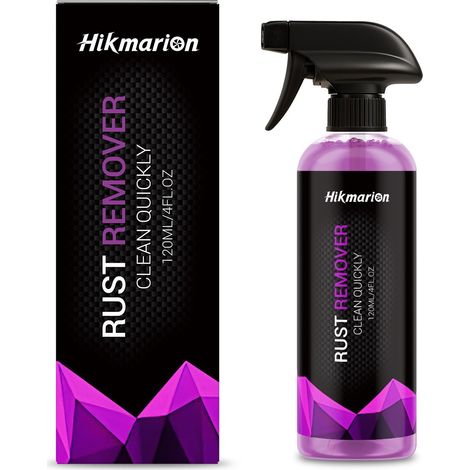 Rostentferner-Spray für Autos, Haushaltsgeräte, schonende Reinigung, Mehrzweck-Rostentferner für Metall – 120 ml -- BIEMMEDUE (1/5)