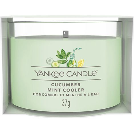 CANDELA PROFUMATA VOTIVE IN VETRO CUCUMBER MINT COOLER
