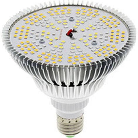 Ampoule LED horticole à spectre complet 300 W, culot E27, pour plantes d'intérieur et hydroponie-AquaForge (1/5)