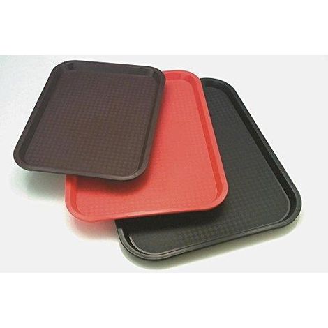 Bandeja Aps roja 41 x 30,5 cm polipropileno