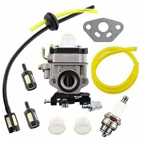 Kit de carburateur pour débroussailleuse AL-KO – Modèles BC410, BC4535, BC4125 – Tuyau et filtre à essence inclus – Fonctionnement optimal (1/5)