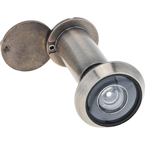 Ocular, ángulo de visión de 200 grados, construcción de aleación de zinc, bronce, diámetro de 40-65 mm (1/2)