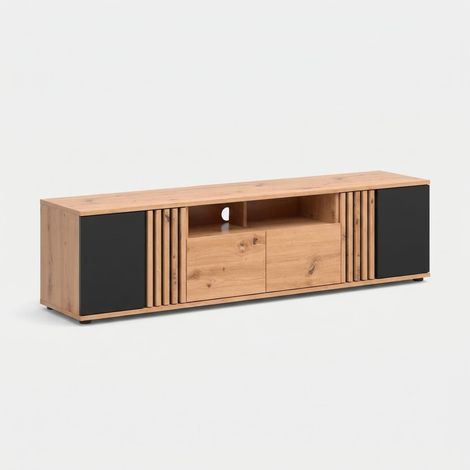 TV-Lowboard mit Türen und Schublade Vabres (1/4)
