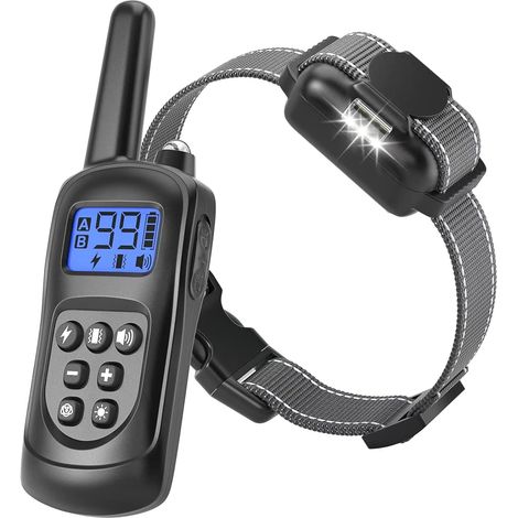 Collier Dressage Chien avec Télécommande