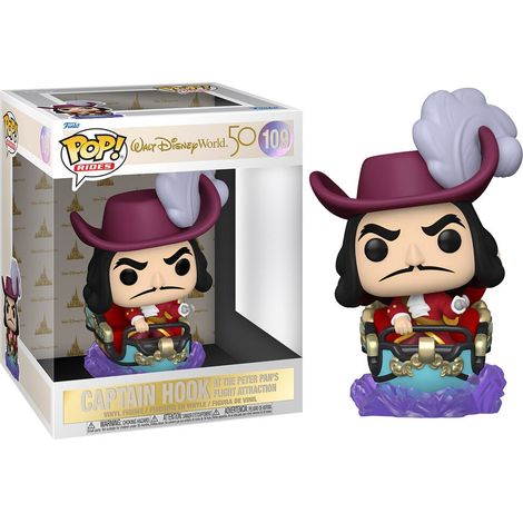 Disney World 50th Anniversary Captain Hook Pop Figure (1/3)