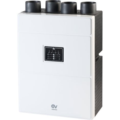Ventilo-convecteur à eau reprise devant 560m3/h 33W moteur EC AQUAVAENT SLIM - AXELAIR - VCVS042 (1/2)