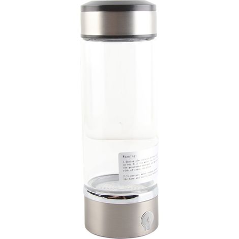 Tragbarer 420-ml-Wasserstoff-angereicherter Wasserglas-Ionen-Wassergenerator, USB-aufladbar, Wasserstoff-angereicherter Wasserbecher (1/5)