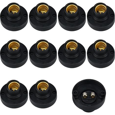 10 Douilles E14,Support Visse,Culot LED,Isolation Robuste,Lampe Intérieur (1/5)