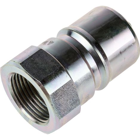 Raccord hydraulique rapide RS PRO, Mâle en Acier 3/4pouces ( Prix pour 1 ) (1/3)