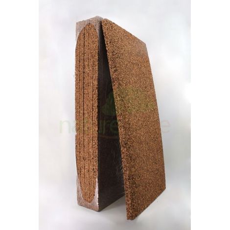panneau de liège isolant brut, ép. 30mm - 1000 x 500mm