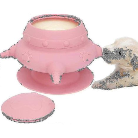 Gamelle à lait pour chiot allaité, 4 biberons à tétine pour plusieurs chiots, 240 ml, distributeur de lait à bulles pour chien --(WR) (1/5)