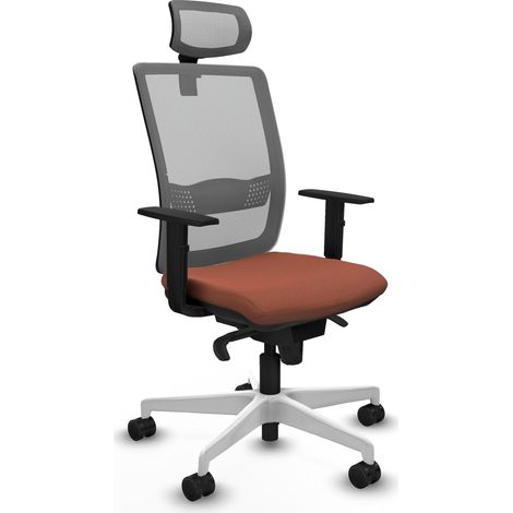 Silla de oficina piqueras y crespo Haches gris malla cómoda (1/2)