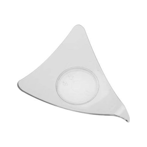 12 Coppette di plastica triangolari