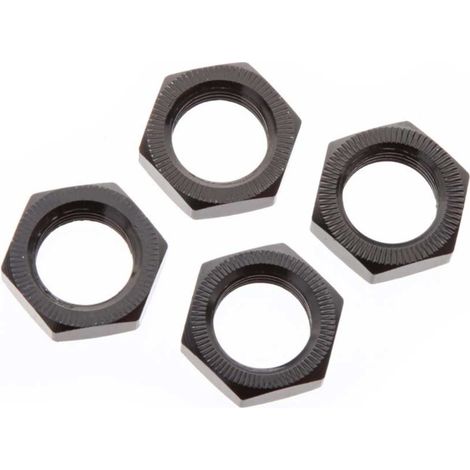 ARRMA Wheel Nut Aluminum 17mm Black (4)