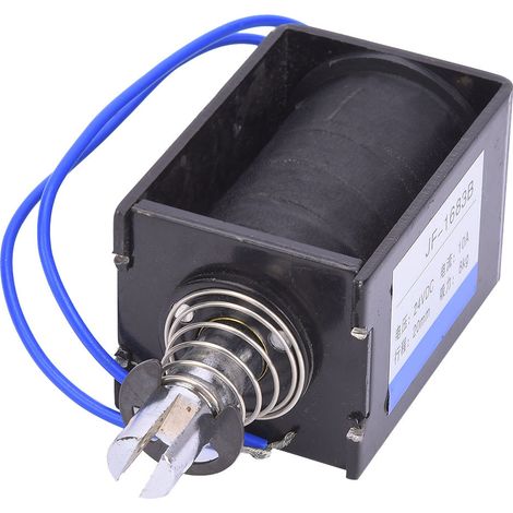 JF-1683B Gleichstrom-Magnetspule (Zug-/Druck-Typ) 78,4 N 24 V DC 20 mm Hub (1/5)