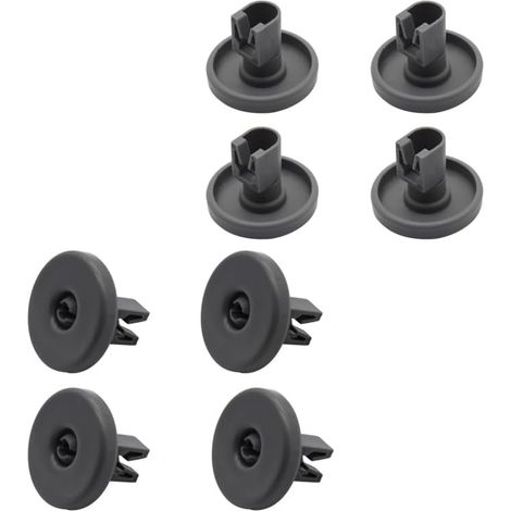 Roulette Lave Vaisselle pour Panier Inférieur, Basket Roller Universel Haute Résistance, Compatible avec Bosch, Réparation Rapide du Panier de Lave-Vaisselle Couvert, Modèle 165314 (Lower 40mm) [Class (1/5)