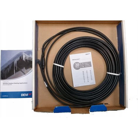 Devi Cavi riscaldanti 12 m 250 W nero durevole