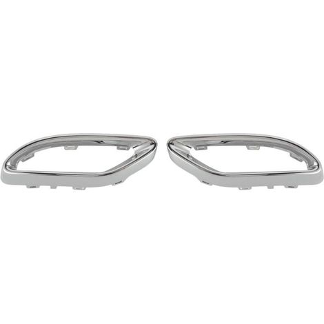 Online Store Couvercle d'embout d'échappement chromé brillant, garniture de remplacement pour mercedes-benz A B C E GLC classe cls W177 W247 W205 W213 X253 C257 (1/4)