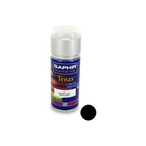 Teinture cuir Tenax aérosol 150 ml – Couleur noir – Pour cuir lisse – Recoloration et changement de teinte – Saphir (1/5)