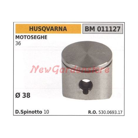 Pistone motosega 36 Ø 38mm HUSQVARNA 011127