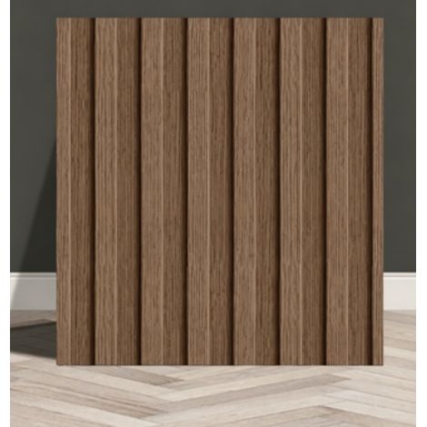 Juego de 10 papeles pintados autoadhesivos con efecto madera (efecto azulejo, dimensiones: 30 x 30 cm) (1/5)
