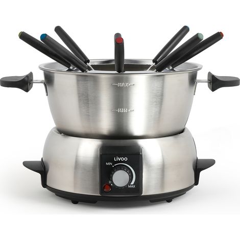 Appareil à fondue électrique Livoo DOC263 – 8 personnes, 1,8L, 1000W, accessoires inclus (1/5)