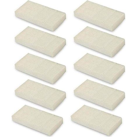 SABIR Pack de 10 filtres HEPA pour AMIBOT Flex & Flex H2O