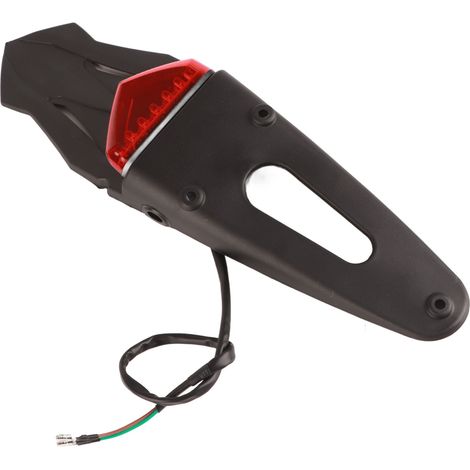 Feu arrière de garde-boue de moto, feu stop à 12 LED, remplacement pour Suzuki KL250 RMZ250 DRZ50 DRZ125, rouge (1/5)