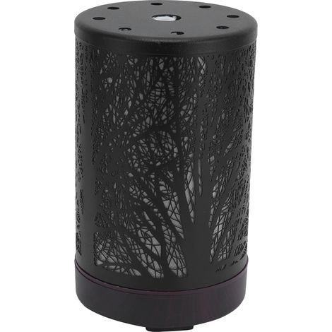 Diffuseur d'huiles essentielles 100ml avec télécommande, lumière nocturne, pour bureau et maison, prise UE 100-240V (1/5)
