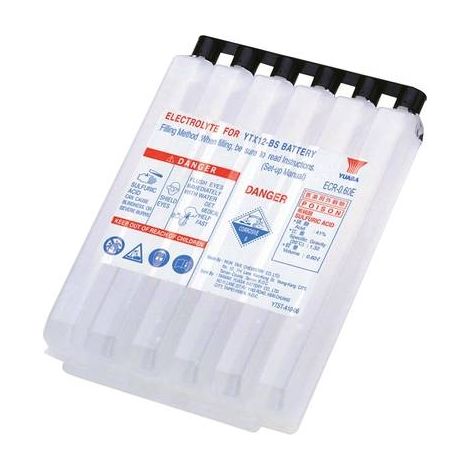 BATTERIE DE MOTO YUASA YT12A-BS 12 V 10 AH YT12ABSCP (1/8)