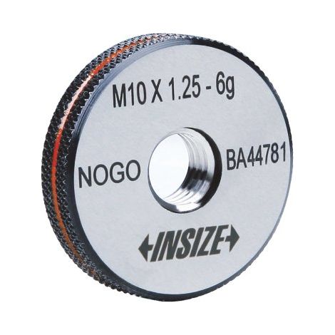 insize 4632 – 48rn metrico filettatura fine anello Gage, No-go, 6 g, iso1502, M48 x 1.5