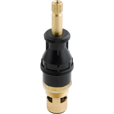 Cartouche de valve murale en laiton noir pour 9100300 Style F4 (1/2)