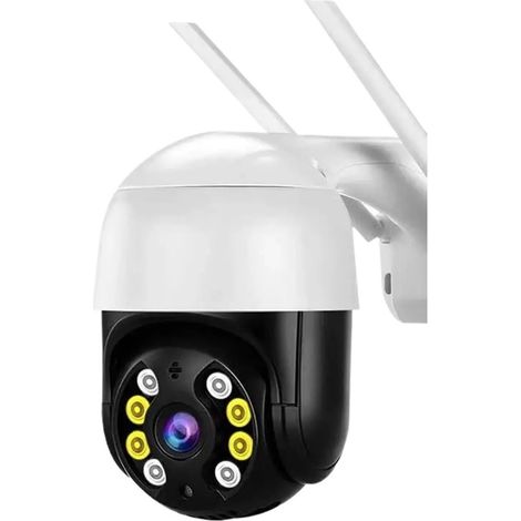 Caméra de sécurité à Domicile 4K 8MP CCTV IP caméra Intelligente PTZ caméra 5X Zoom numérique AI détection Humaine sans Fil Protection de sécurité à Domicile(5MP Add 64GB Card) (1/5)