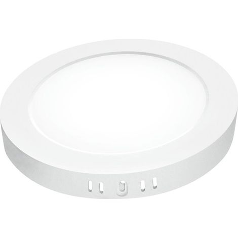 MATEL LED-Downlight PC weiß runde Oberfläche 18W neutral