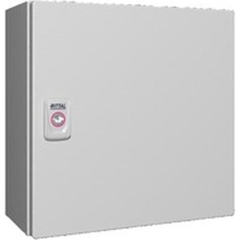 Rittal KX 1575.000 Installations-Gehäuse, Wand-Gehäuse 300 x 300 x 155 Stahlblech Lichtgrau (RAL 703 (1/5)
