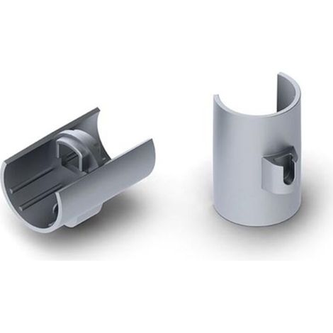 Connecteur Linéaire - Pour Profilé En Aluminium - Compatible Suspension Câbles - Pour Ruban Led Alu-Round - Unité
