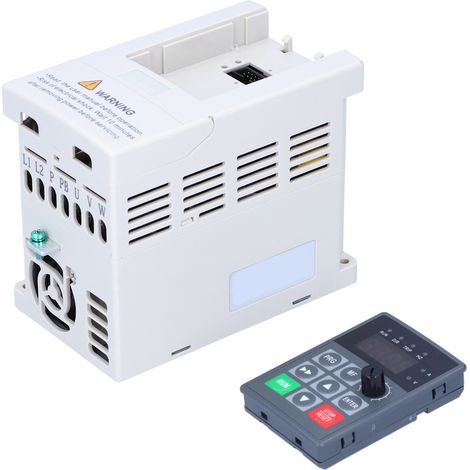 Variateur de fréquence JLS-E-2S monophasé 220V 2.2kW contrôle PAM boucle fermée V/F ABS robuste pour convoyeur industriel (1/5)