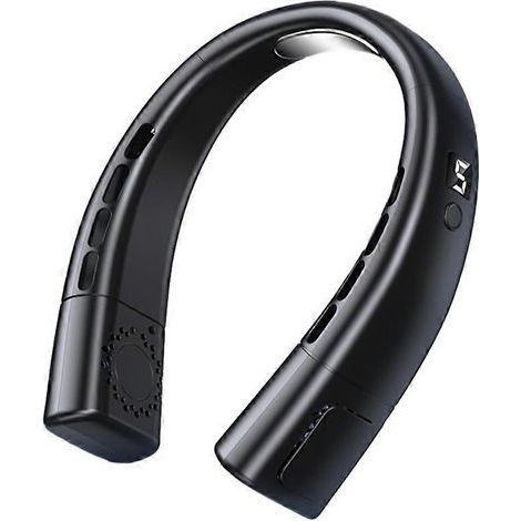 Ventilatore da collo portatile migliorato con batteria da 8000 mAh e ricarica USB. (1/4)