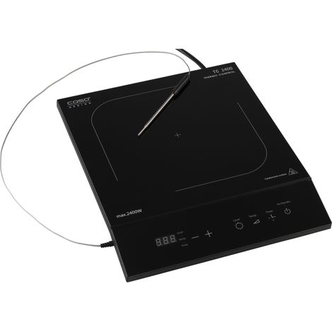 Caso TC 2400 placa de cocción de inducción negra 2400W