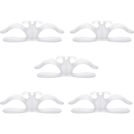 Organisateur de cordon de cuisine, 9,6 x 3 cm, petit enrouleur de cordon multifonctionnel pour appareils de cuisine, transparent, 5 pièces. (1/5)