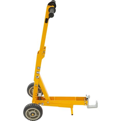 Élévateur de tondeuse à gazon, capacité de charge de 363 kg, construction robuste, JAUNE (1/2)