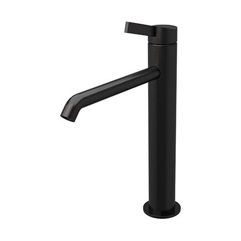 Mitigeur Lavabo Medium Inox Chrome Noir Brosse Pvd - CRISTINA ONDYNA PA22775I