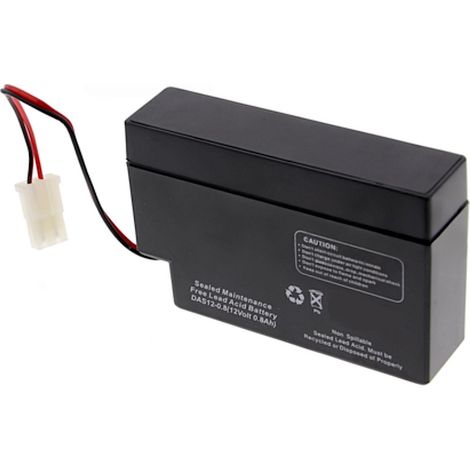 BATTERIE AGM VRLA PLOMB ETANCHE 12V - 0,8 Ah DYNO