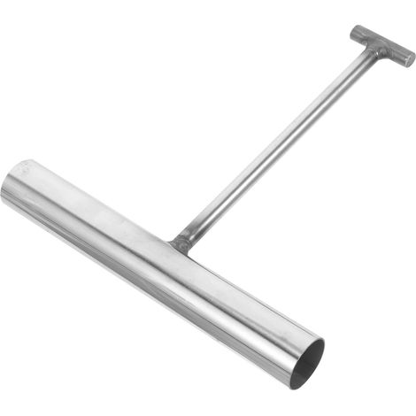 Hebehaken aus Edelstahl für Schachtabdeckungen, robustes Werkzeug für Abflussroste und Rolltore (1/5)