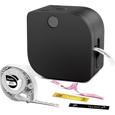 Etiqueteuse Bluetooth - Impression Thermique Sans Encre - Pour Cuisine Bureau Jardin Ecole - Boîtier ABS - 1 Imprimante + 1 Rouleau D'étiquettes