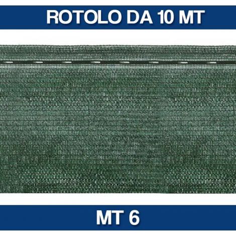 TELO OMBREGGIANTE RETE OMBRA 90% FRANGISOLE FRANGIVISTA OSCURANTE MT 10 24337V/ MT 6 (34181)