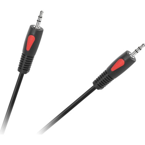 Câble audio auxiliaire 1 m Minijack 3,5 mm - Minijack 3,5 mm Solid Eco-Line (1/2)