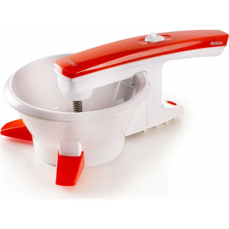 Hachoir électrique compact 500W – Lames en acier inoxydable – Couleur orange – Pour viande, légumes et fruits – Ariete (1/5)