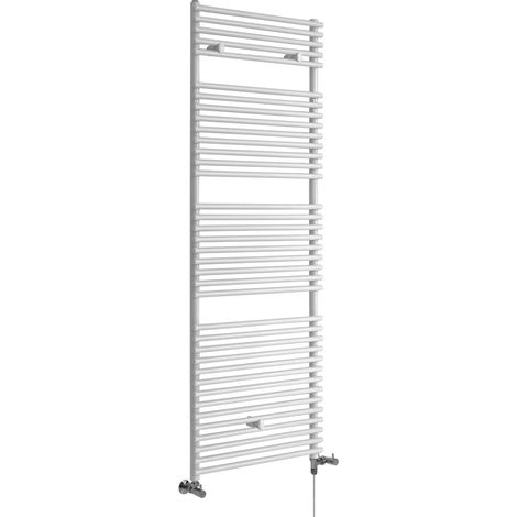 Hudson Reed Arno - Sèche-Serviettes Design Mixte Moderne - Blanc - 173.8 cm x 45 cm