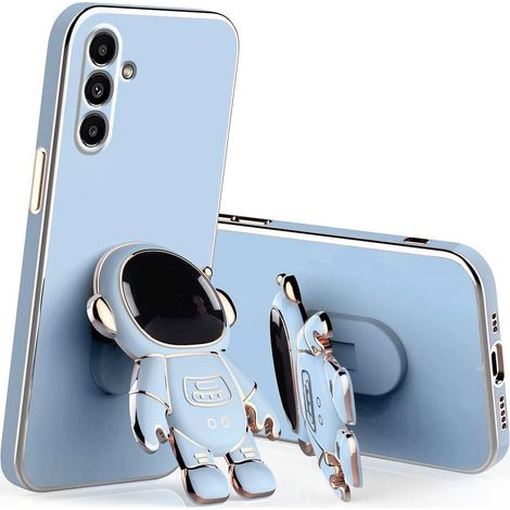 Custodia per Samsung Galaxy A56 5G, astronauta, blu (1/5)